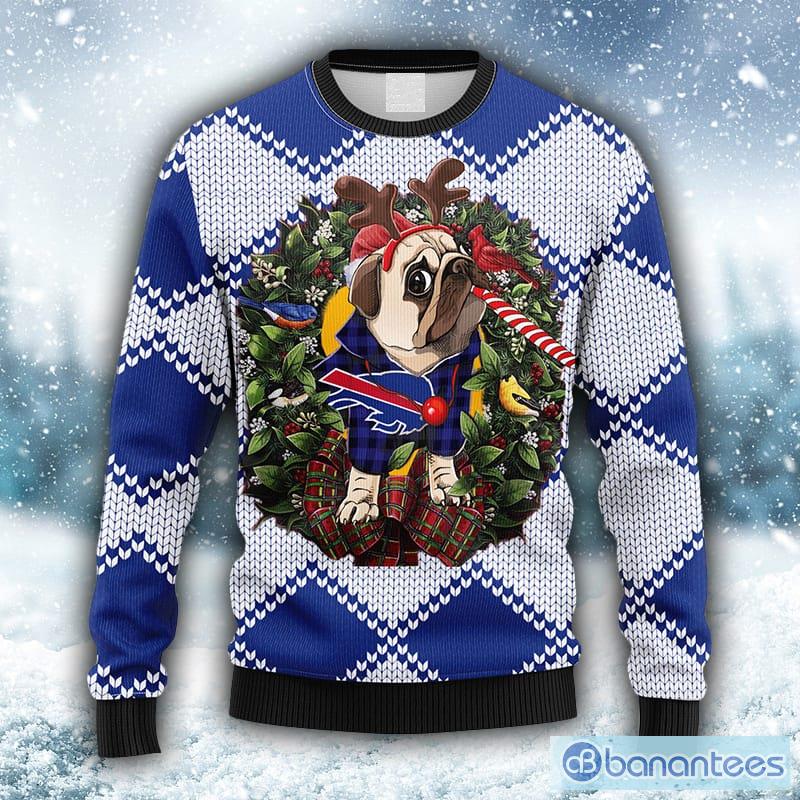 Christmas Gift Buffalo Bills Sport Fans 3D Ugly Christmas Sweater For Men  And Women