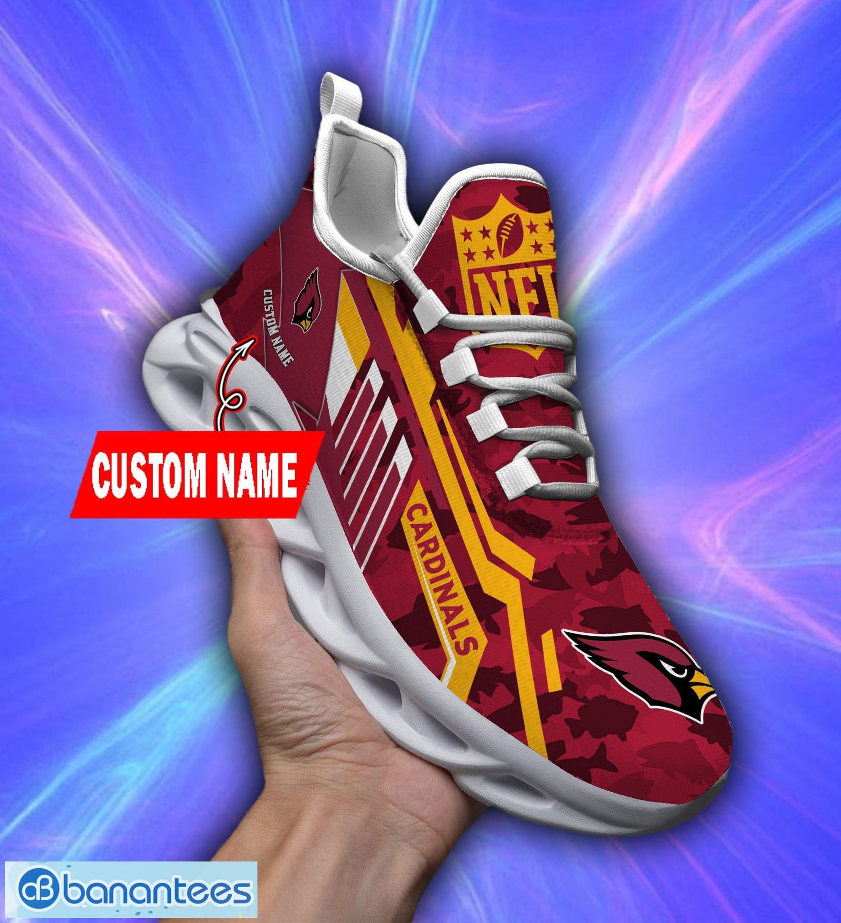 Arizona Cardinals Team Personalized Name Shoes Sport Fans Gift - Banantees