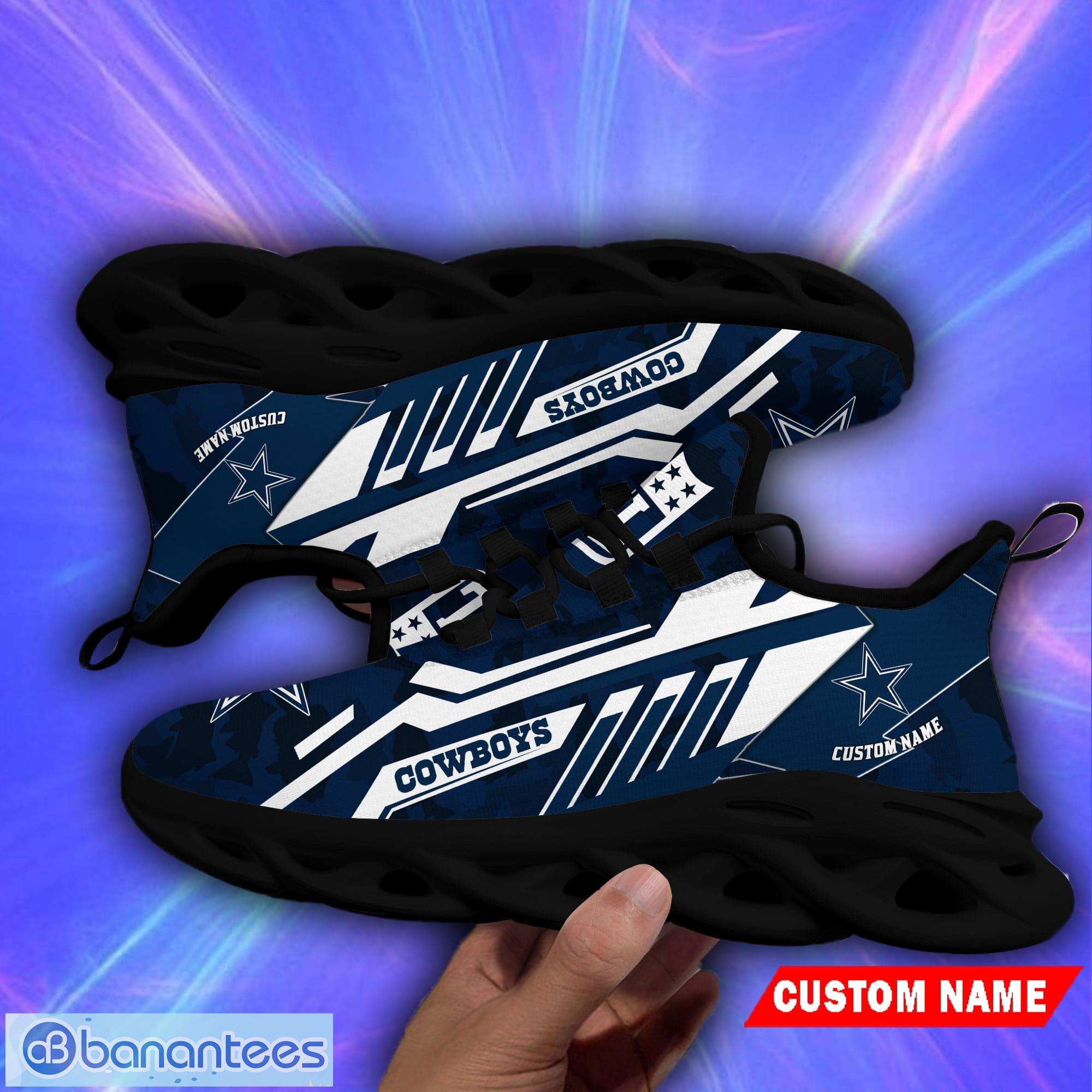 Dallas Cowboys NFL football american flag in camo style 3d Custom