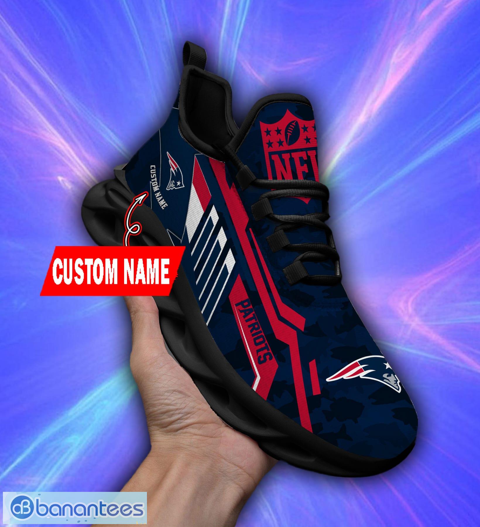 New England Patriots NFL Custom Name And Number Best Dad Ever