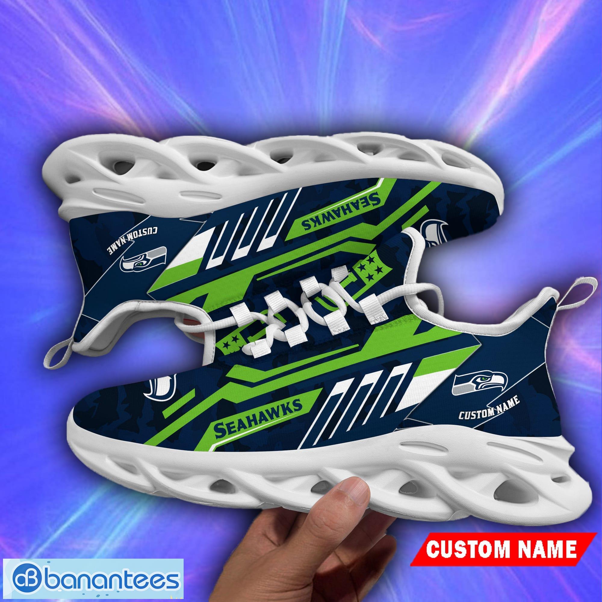 Seattle Seahawks NFL Personalized Your Name Fishing Camo