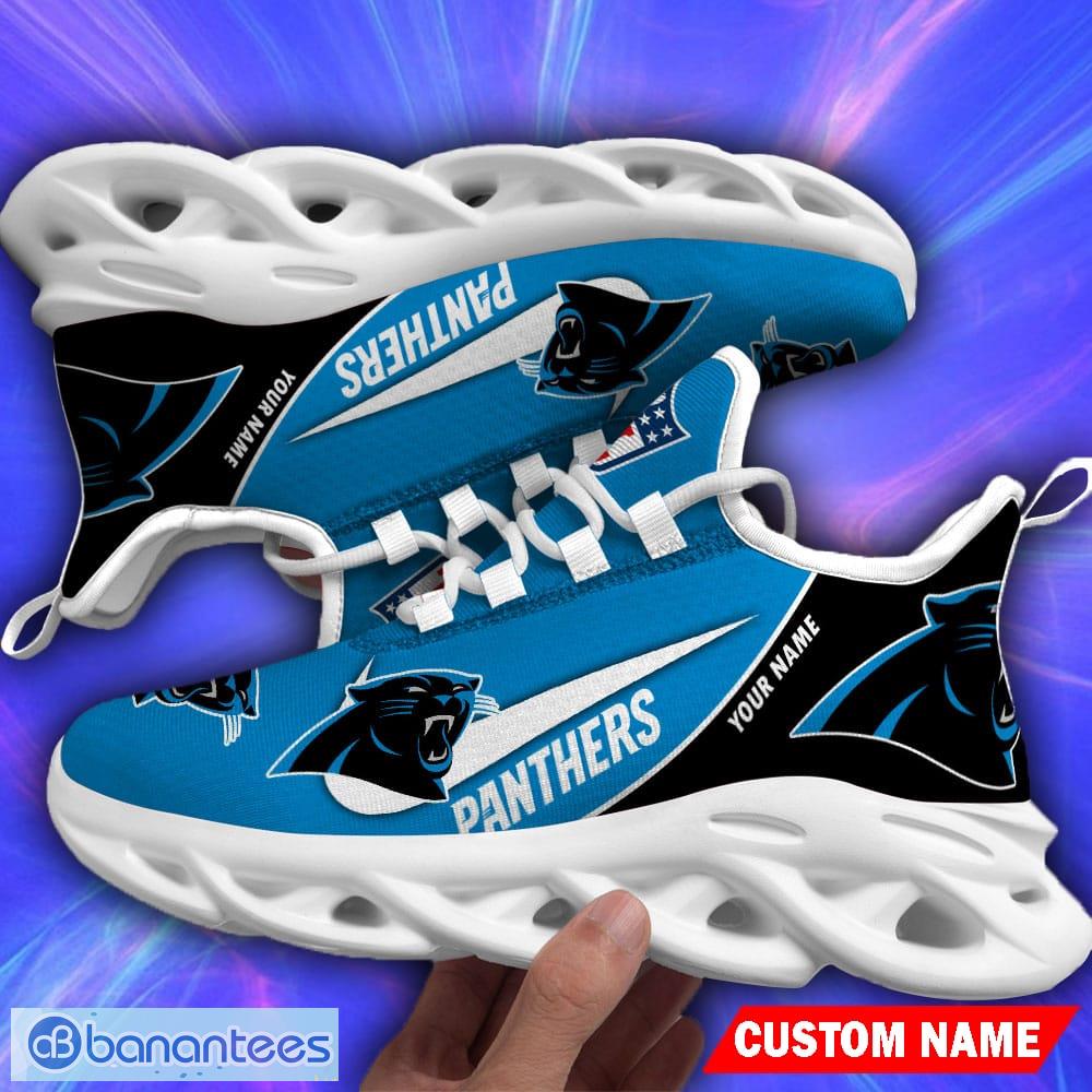 Carolina Panthers NFL Max Soul Shoes Gift For Sport's Fans - Banantees