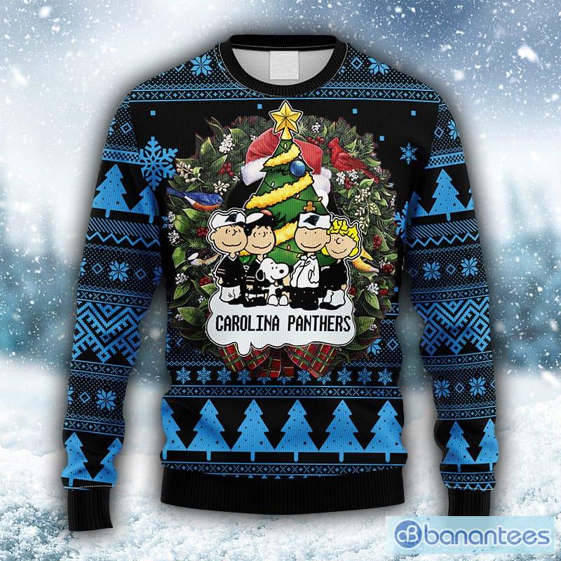 NFL Carolina Panthers Snoopy Dog Christmas Ugly 3D Sweater For Men And  Women Gift Ugly Christmas - Banantees