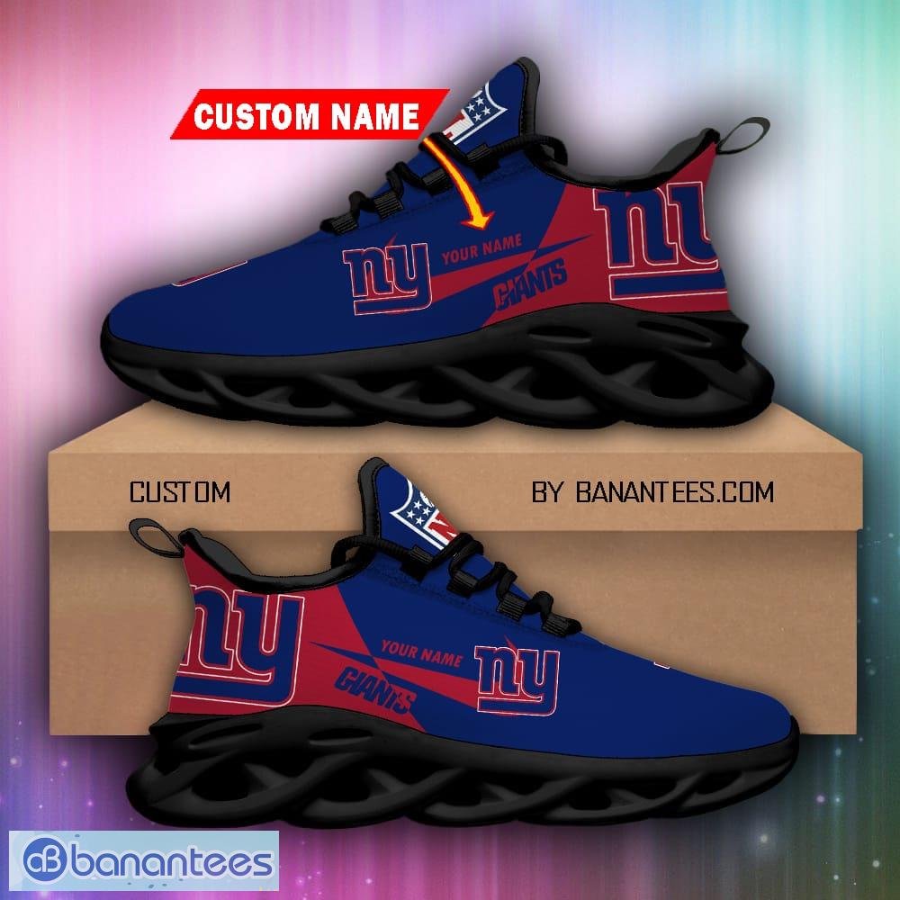 New York Giants Nfl Max Soul Sneakers Sport Shoes - Banantees