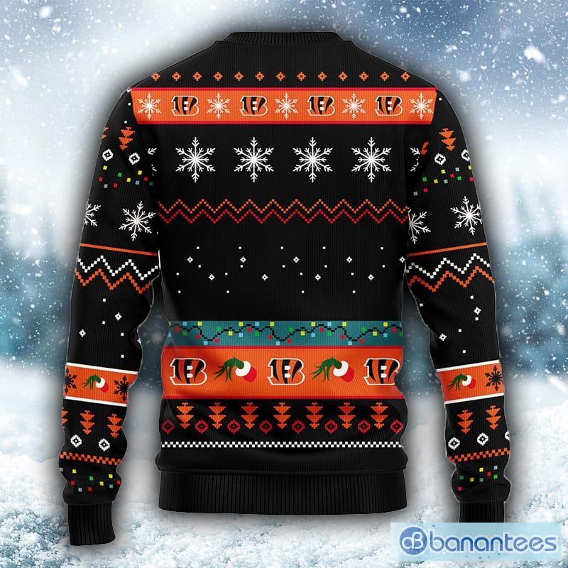 Cincinnati Bengals Grinch Stole Christmas NFL Ugly Sweater - The