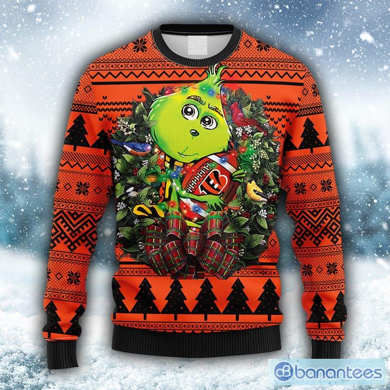 NFL Cincinnati Bengals Christmas Gift 3D Ugly Christmas Sweater