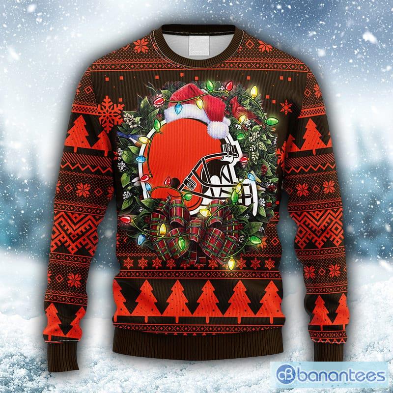 NFL Cleveland Browns Christmas Ugly 3D Sweater For Men And Women