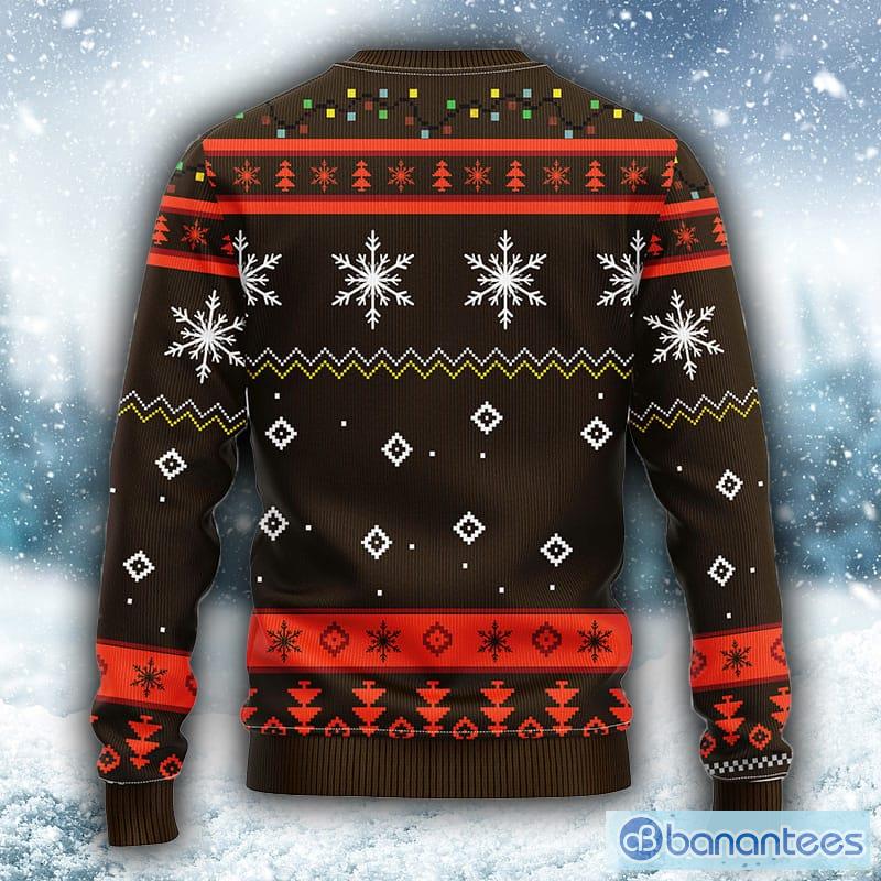 Cleveland Browns The Grinch NFL Ugly Christmas Sweater