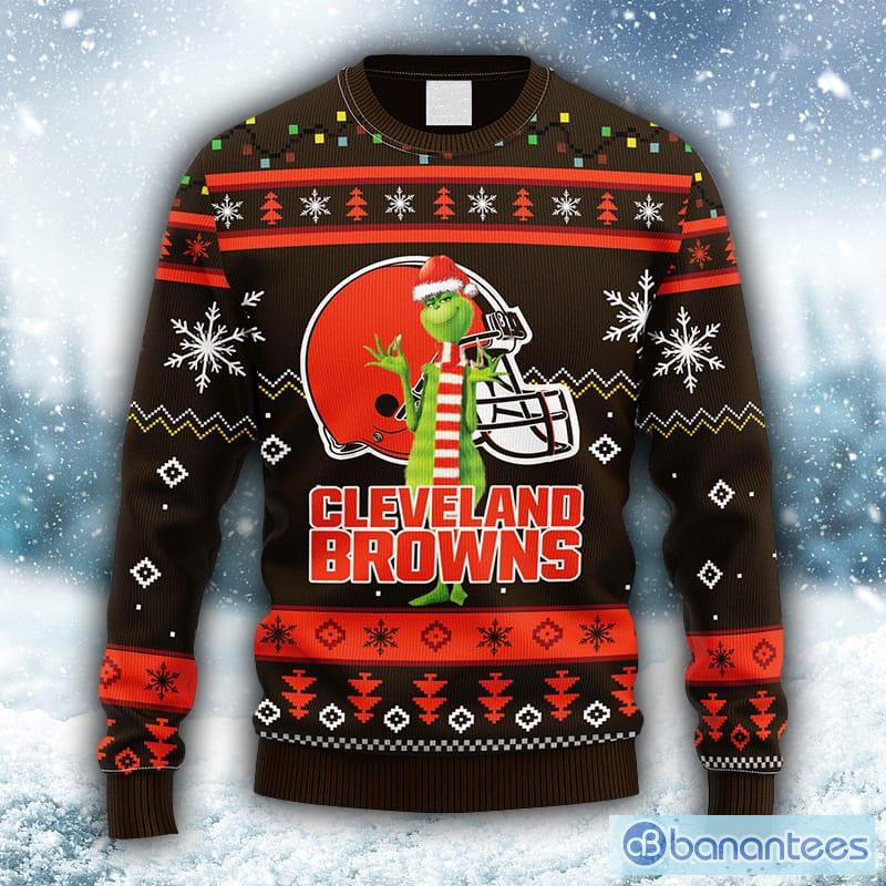 Cleveland Browns Gratefull Dead Ugly Christmas Sweater