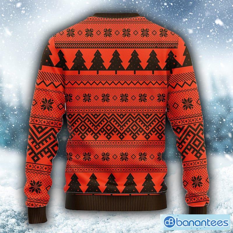 Cleveland Browns Tree Ball Christmas Ugly Sweater - Jomagift