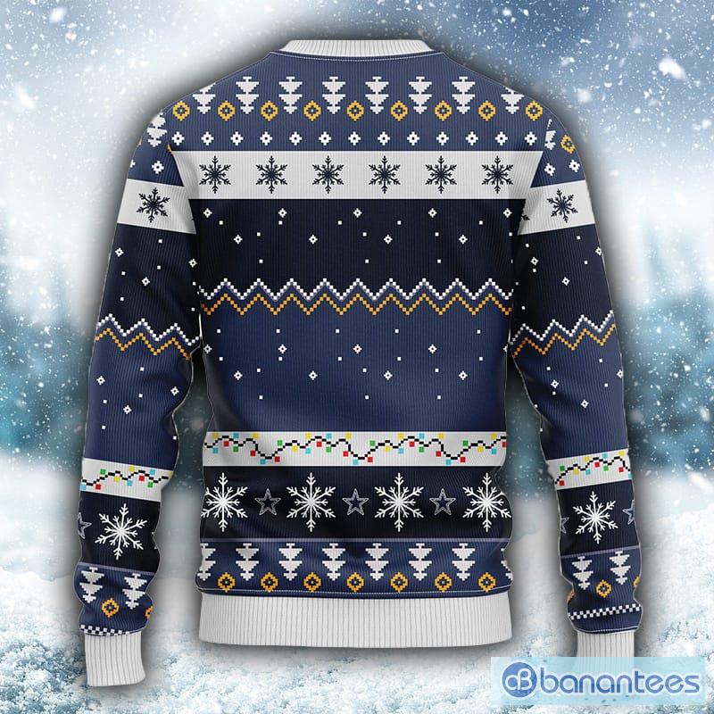 Dallas Cowboys Ugly Sweater Cowboys Snowflakes 3D Ugly Christmas Sweater  Presents Christmas For Men And Women - Freedomdesign