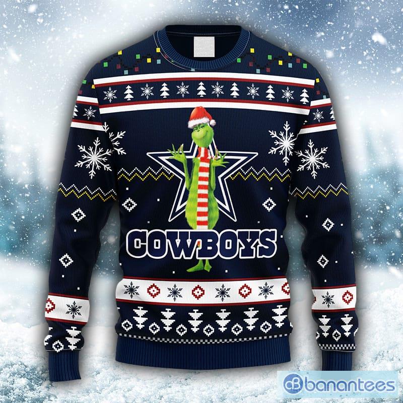 men's cowboys ugly sweater