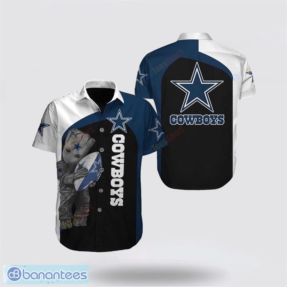 Dallas Cowboys Tropical Flowers For Fans Hawaiian Shirt and Short -  Banantees