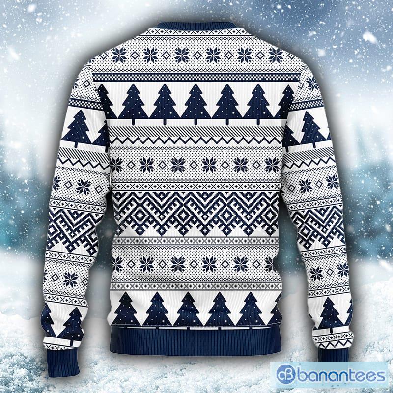 NFL Dallas Cowboys Custom Name And Number Christmas Gift For Fans Ugly  Christmas Sweater - Banantees