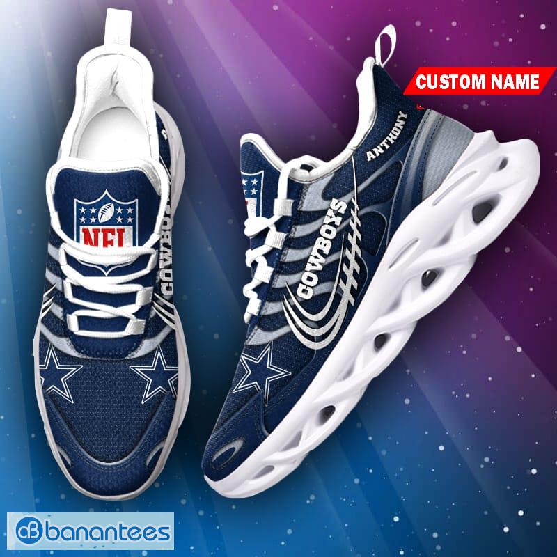 Dallas Cowboys NFL Max Soul Shoes Running Shoes - Banantees