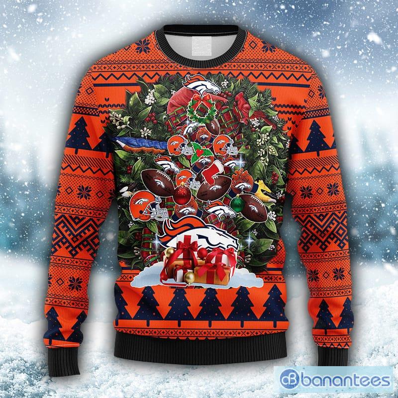 Denver Broncos Grinch Merry Christmas NFL Football T Shirt - Banantees