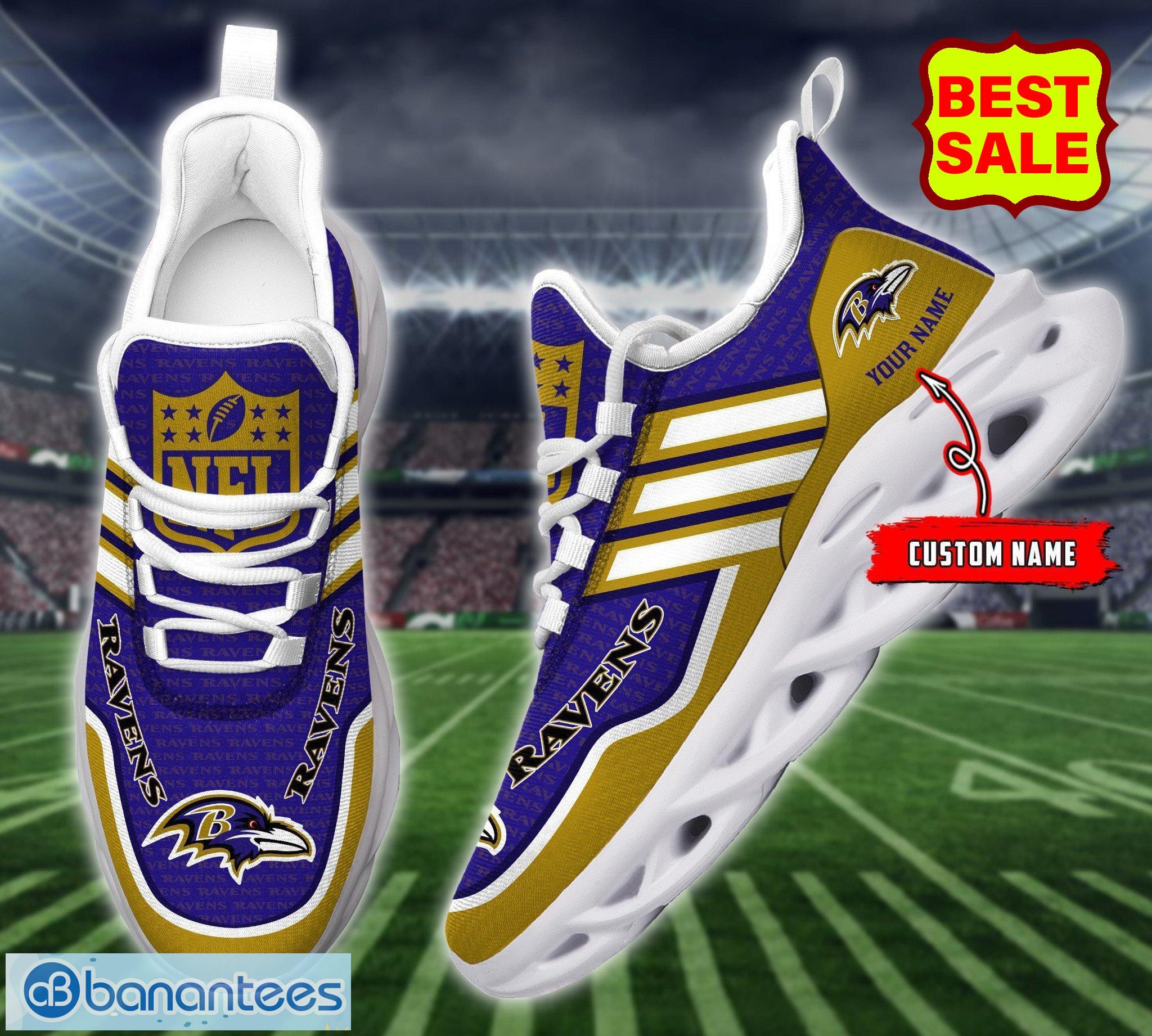 Buffalo Bills Custom Name Luxury NFL Max Soul Shoes Design 7 Chunky Sneakers  For Men And Women - Banantees