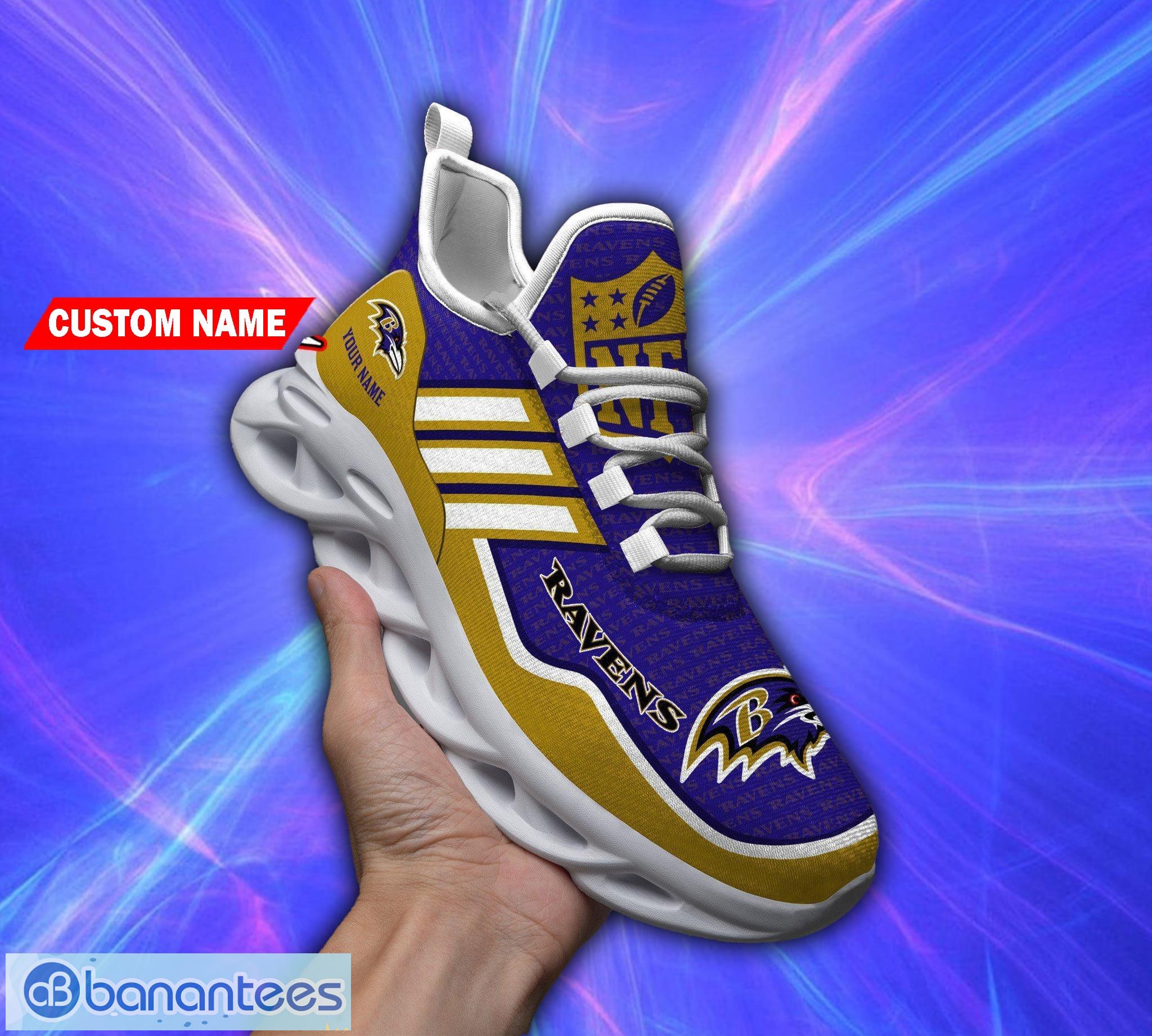 Minnesota Vikings NFL Custom Name Max Soul Shoes For Men And Women -  Banantees