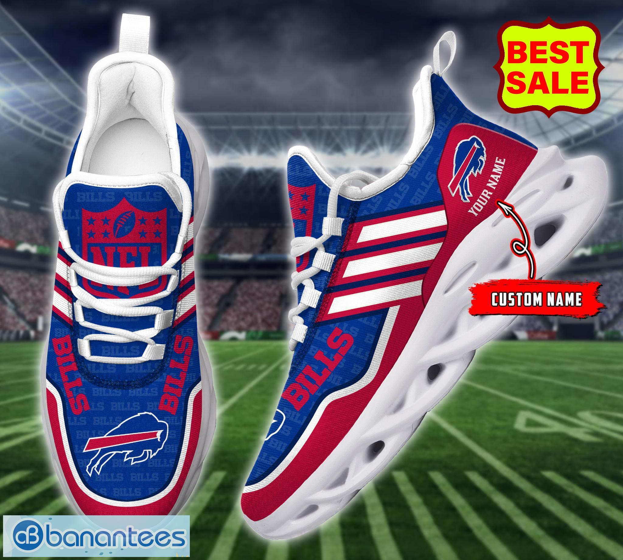 NFL Fans Buffalo Bills Logo Chunky Style Max Soul Shoes Men Women