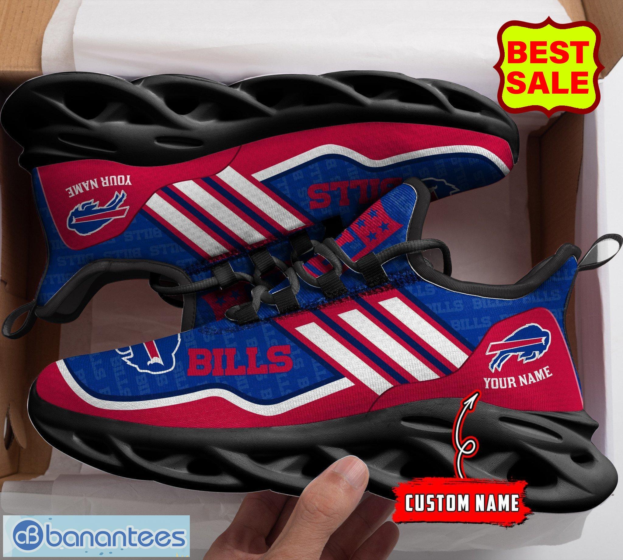 Buffalo Bills Fans NFL New Collection Max Soul Shoes Personalized Name  Chunky Sneakers For Men Women - Banantees