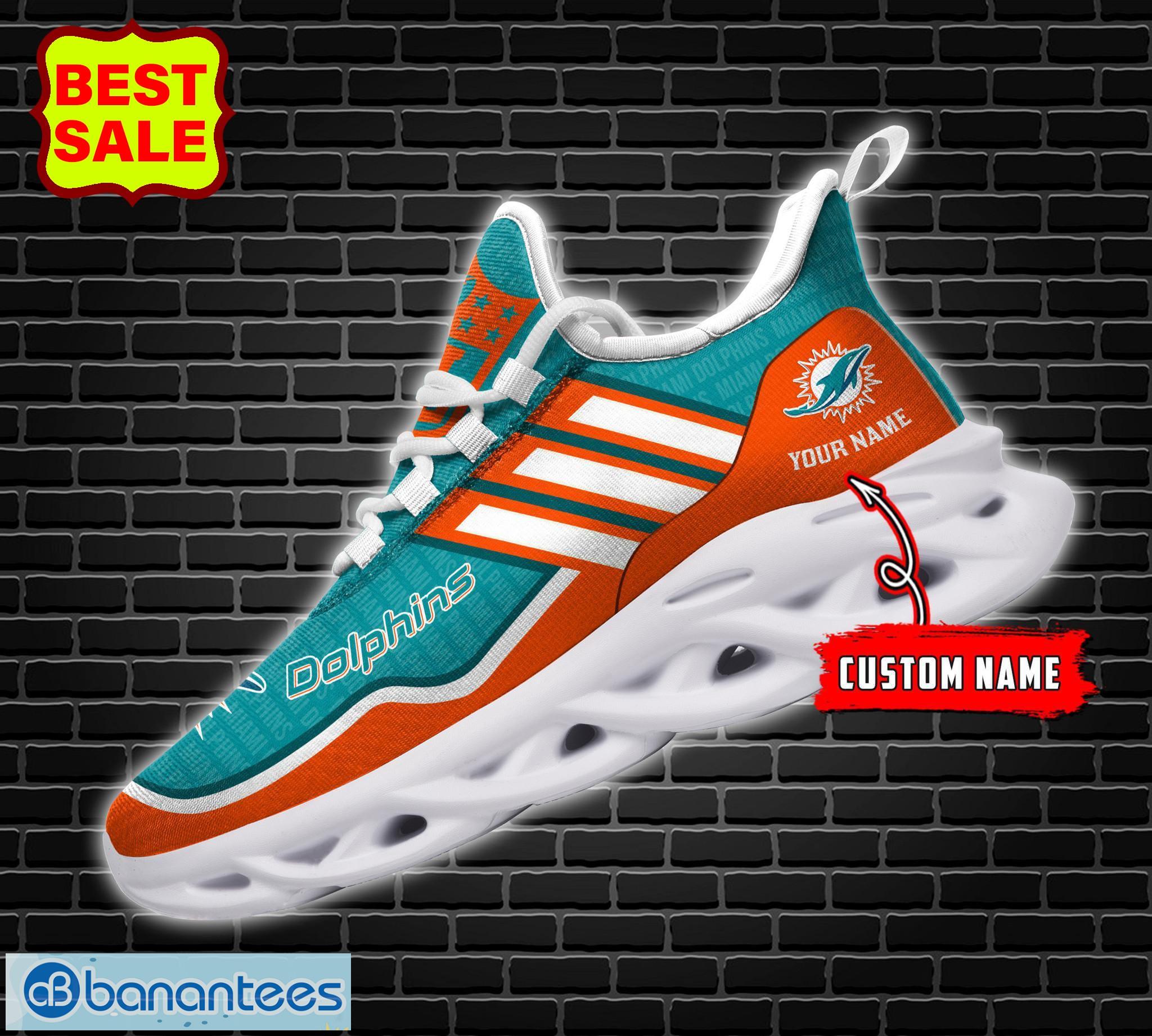 Miami Dolphins NFL New Clunky Sneakers Max Soul Shoes For Men And Women -  Banantees