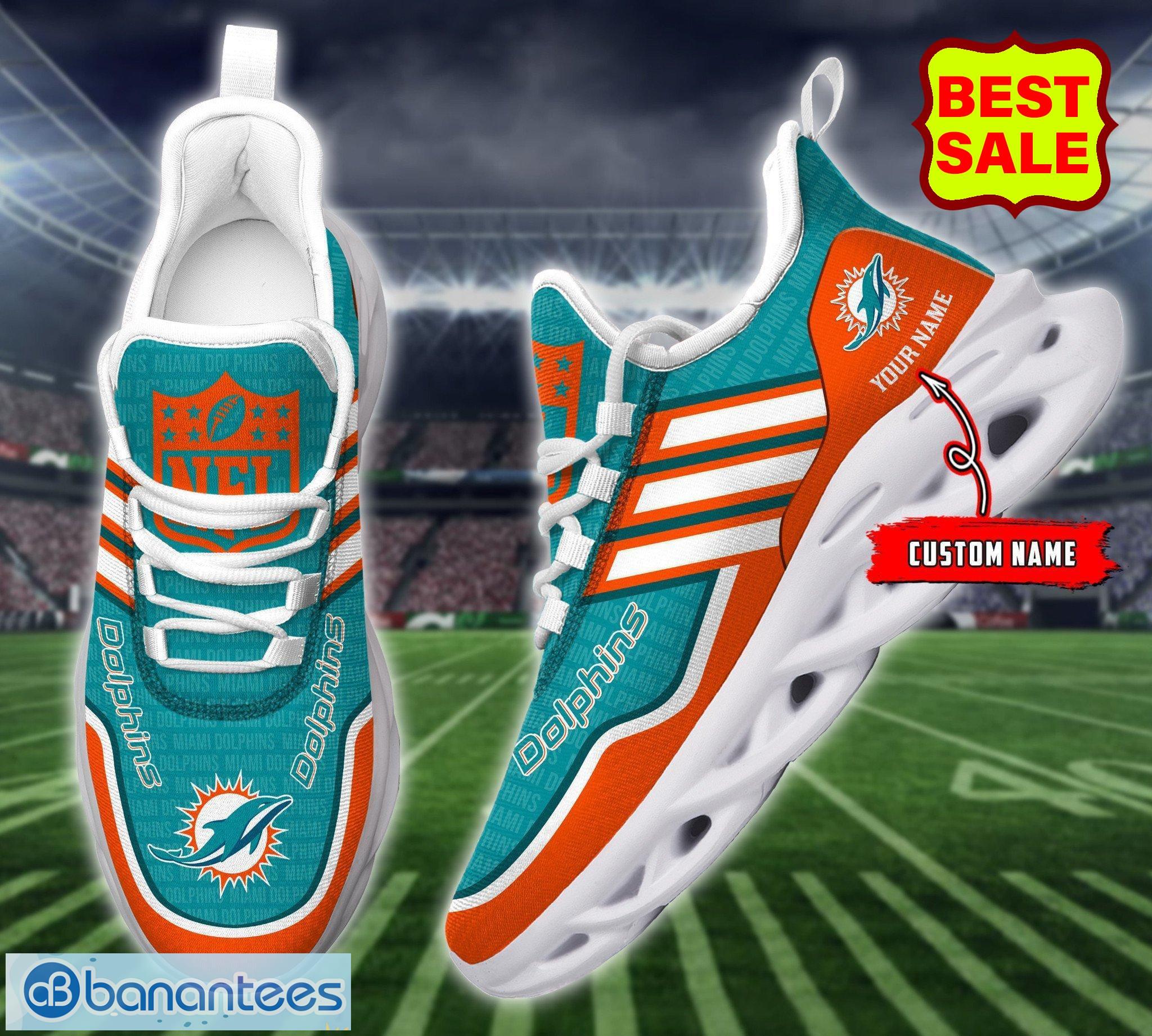 Miami Dolphins Chunky Sneakers Shoes Gift For Men And Women