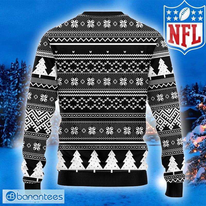 Snow Team Logo Oakland Raiders Gifts For Fan Christmas Tree Ugly Christmas  Sweater