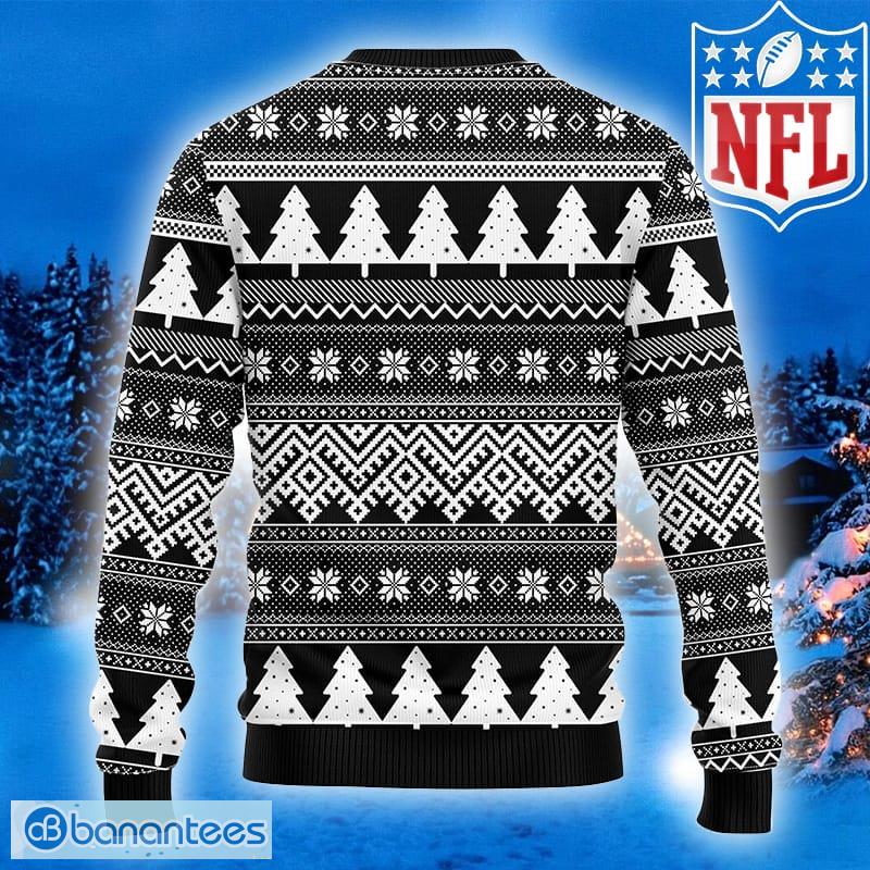 DENVER BRONCOS NFL TEAM APPAREL MENS ONE TO MANY LIGHT UP UGLY SWEATER  XL-2XL