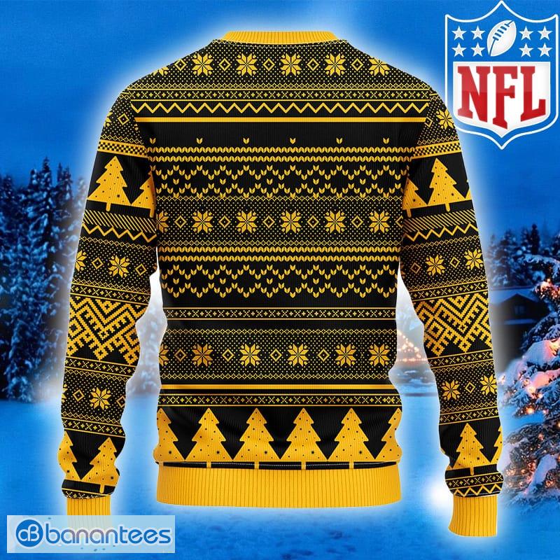 Pittsburgh Steelers Grinch All Over Print 3D Christmas Ugly Sweater Gift  For Fans