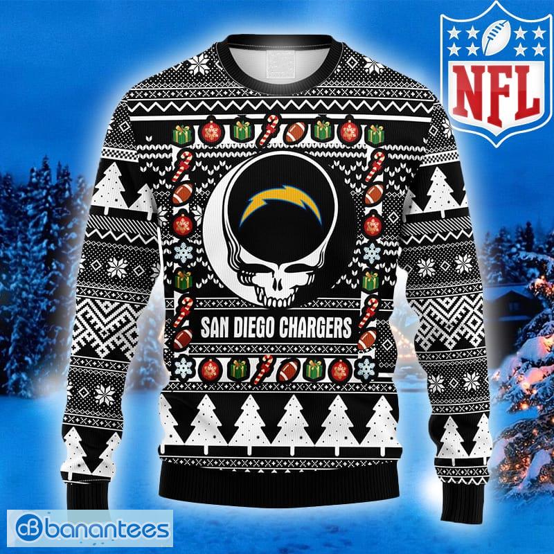 NFL Fans Chicago Bears Grateful Dead Logo Ugly Christmas Sweater For Men  And Women - Freedomdesign