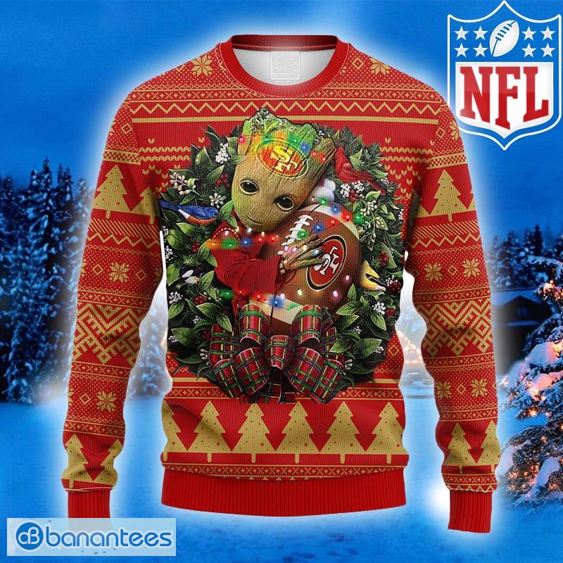 NFL San Francisco 49ers Grinch Hug Christmas Ugly 3D Sweater For Men And  Women Gift Ugly Christmas - Banantees