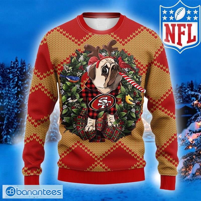 San Francisco 49ers Football Team Logo Ugly Christmas Sweater