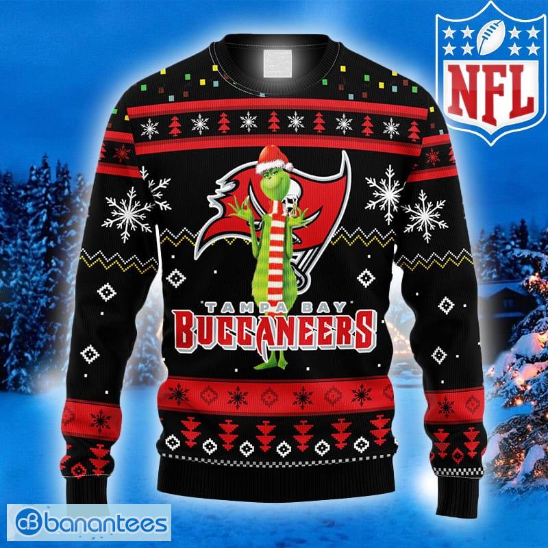 NFL Fans Tampa Bay Buccaneers Groot Hug Logo Ugly Christmas