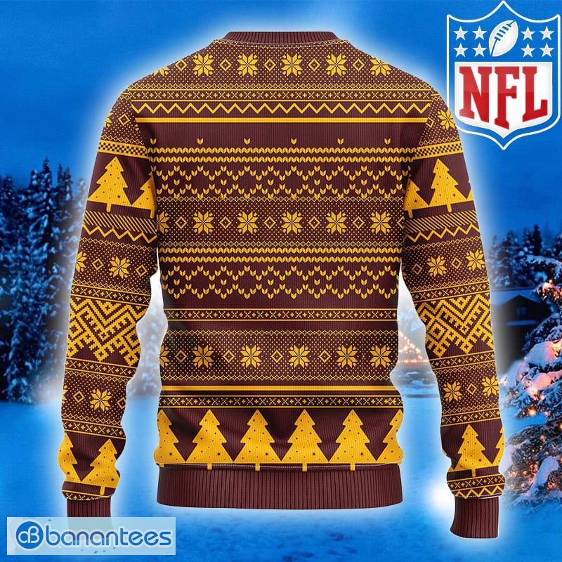 Nfl Washington Redskins Groot Hug Christmas Ugly Sweater