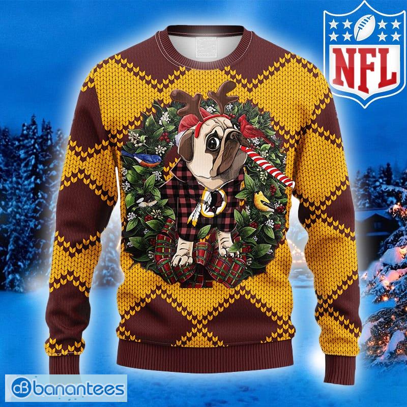 Christmas Gift Washington Redskins Ugly Christmas Sweater - Banantees