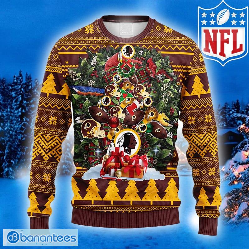 redskins christmas sweater