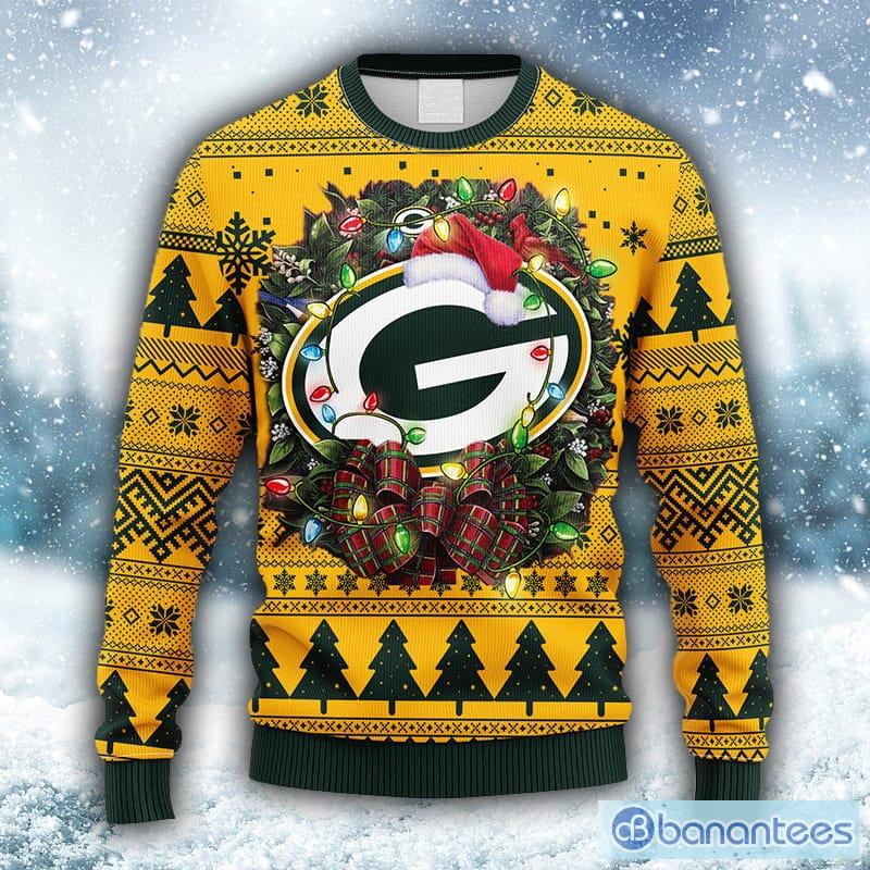 Green Bay Packers Nfl Ugly Sweatshirt Christmas 3D Hawaiian Shirt