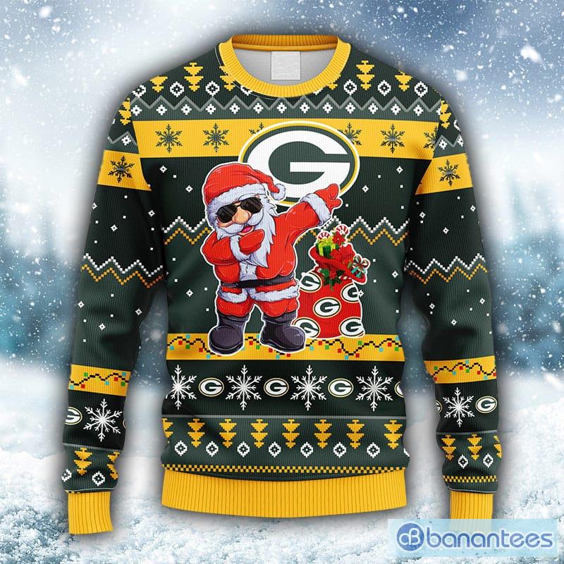 NFL Green Bay Packers Grinch Christmas Ugly 3D Sweater For Men And