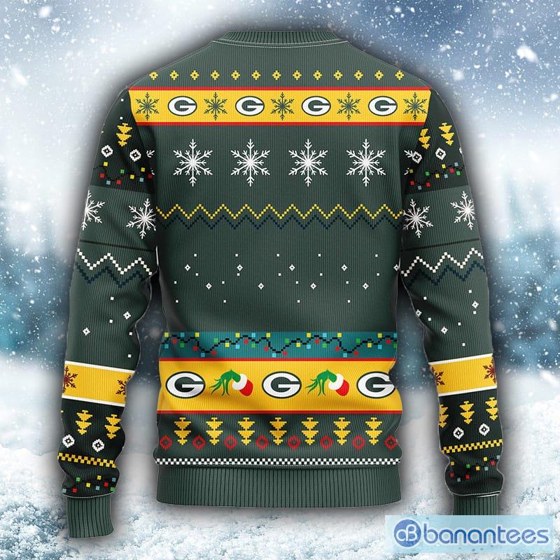 3D Print Green Bay Packers Sweater NFL Football Fans Ugly Christmas Sweater  Christmas Gift For Men And Women