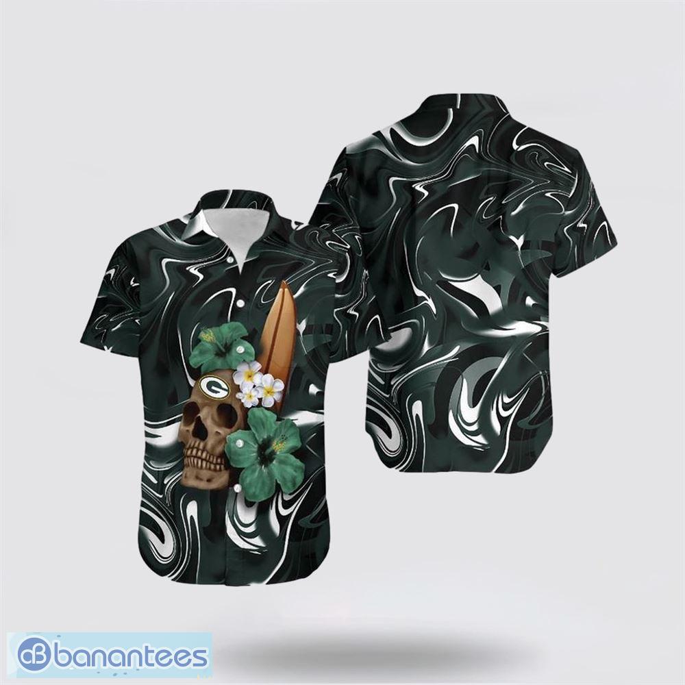 NFL Green Bay Packers Coconut Island Hawaiian shirt, short