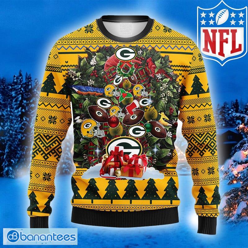 Green Bay Packers Womens Christmas Sweater – Ugly Christmas Sweater Party