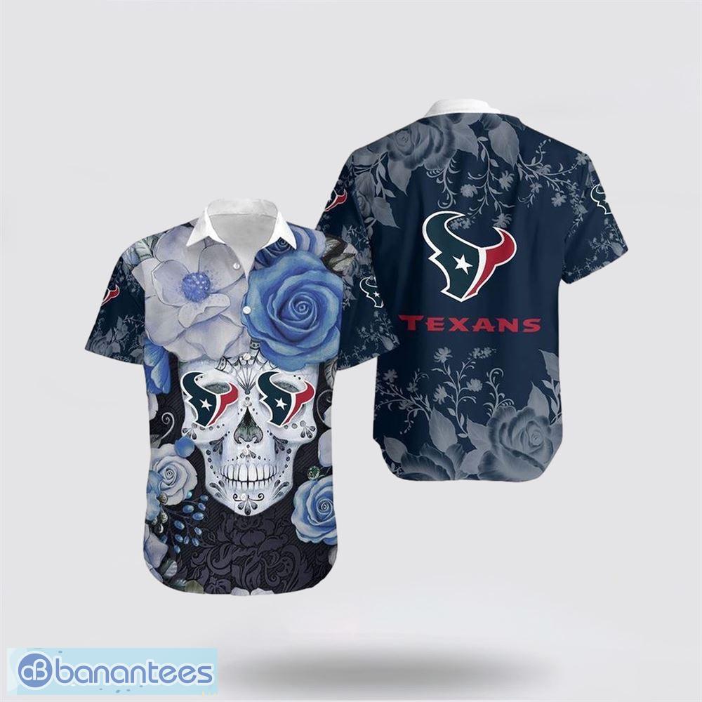 Houston Texans Christmas Skull Halloween Ugly Christmas Sweater