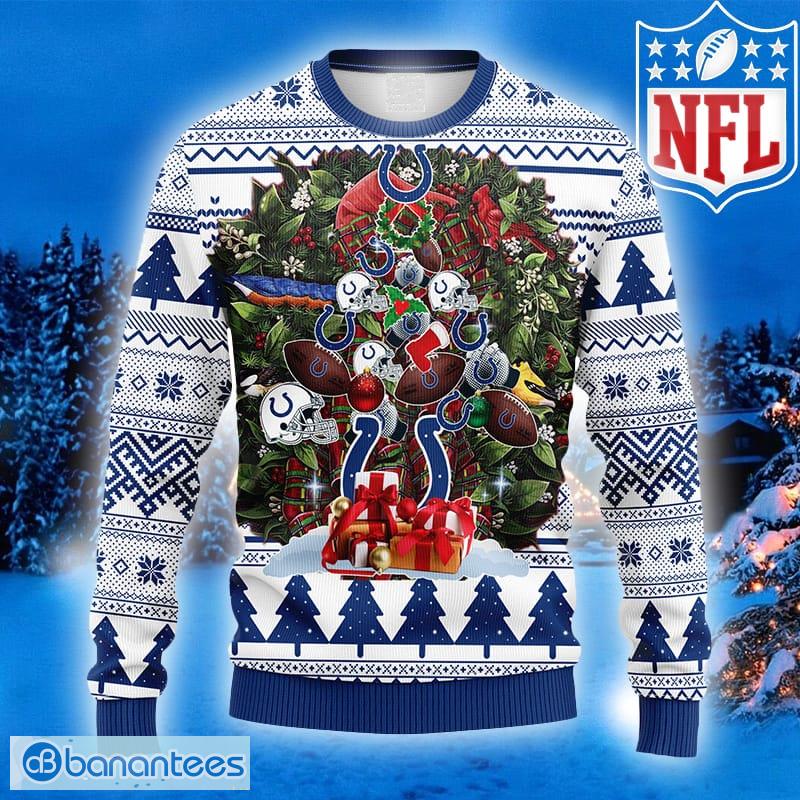 Indianapolis Colts Ugly Christmas Sweater For Fans - Banantees