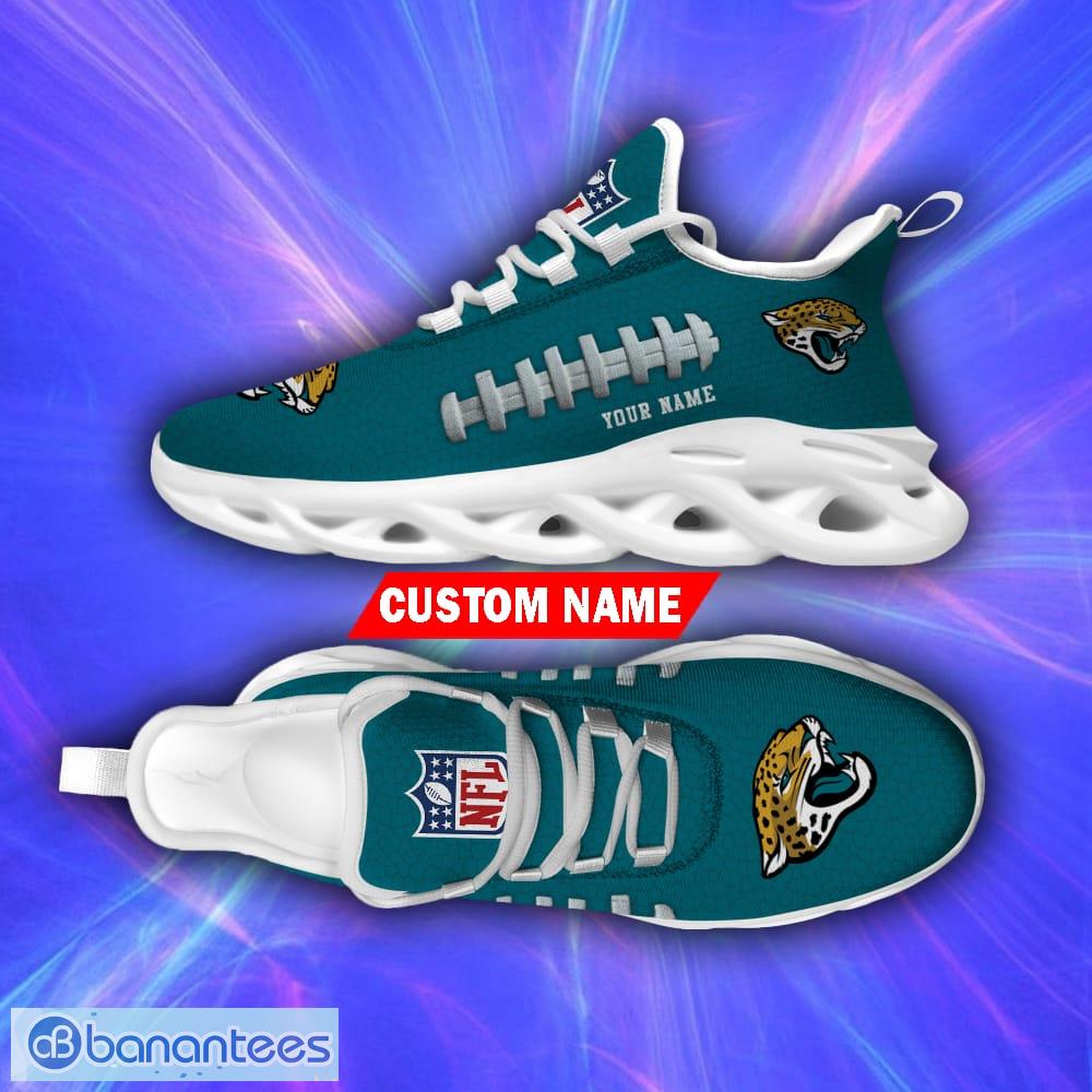 Jacksonville Jaguars NFL Symbol Max Soul Sneakers Sport Shoes - Banantees