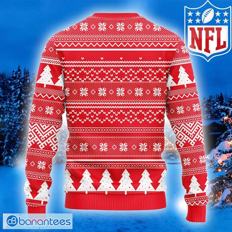 Kansas City Football Kansas City Chief Christmas 3D NFL Ugly