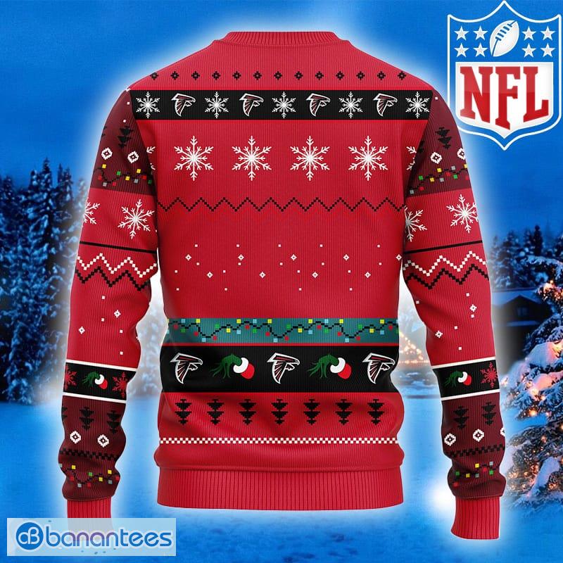 NFL Atlanta Falcons Ugly Christmas Sweater 12 Grinch Xmas Day Show Your  Team Spirit - The Clothes You'll Ever Need