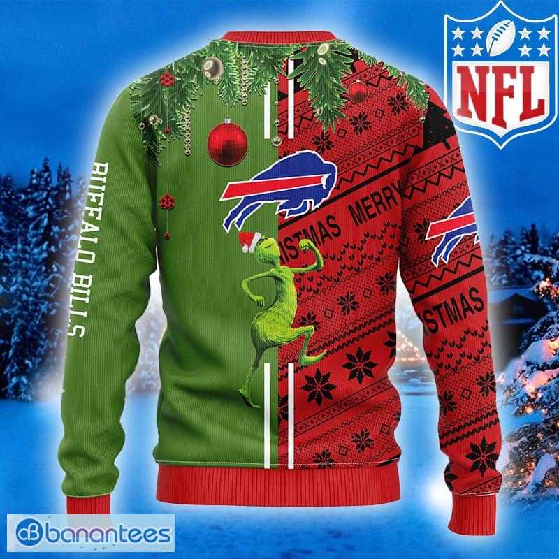 NFL Buffalo Bills The Grinch New Ugly Christmas Sweater For Men