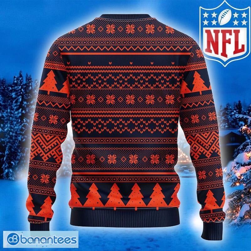 Chicago Bears Basic Ugly Christmas Sweater For Fans - Banantees