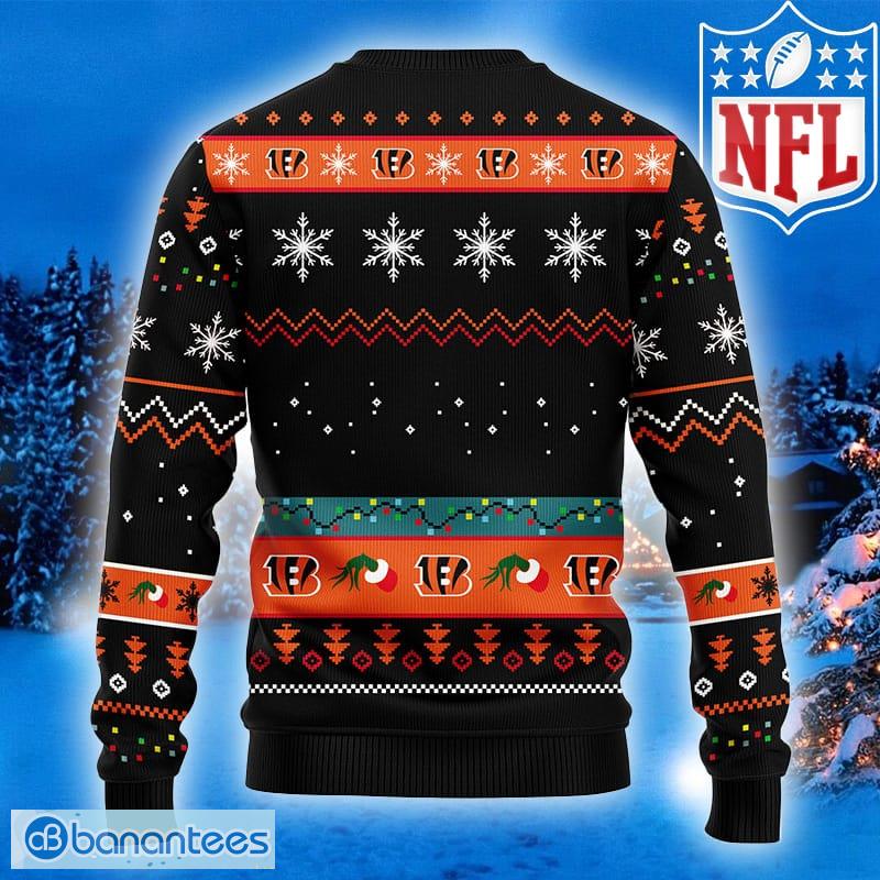 Gift Cincinnati Bengals USA Football Season Bengals Light Ugly Christmas  Sweater - Banantees