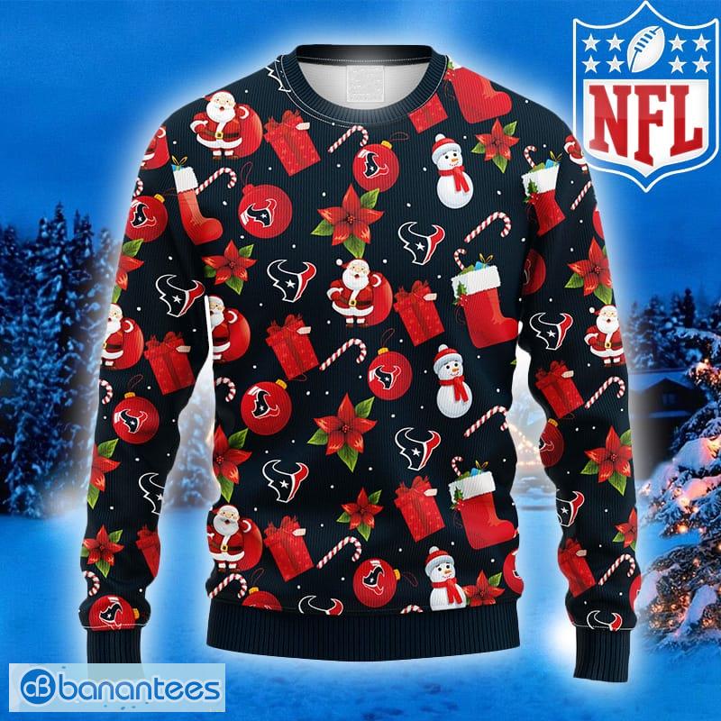 NFL Houston Texans Ugly Christmas Sweater Grinch Show Your Team Spirit -  The Clothes You'll Ever Need